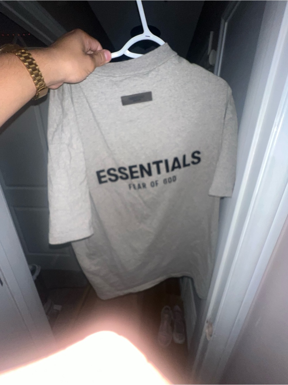 Men’s essentials  Tee - Sand Beige